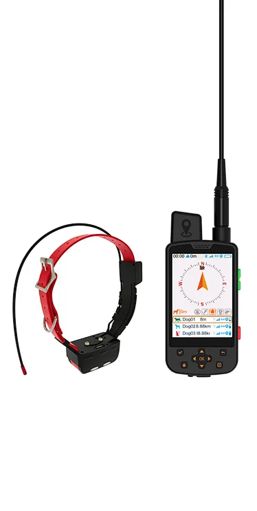 Unidade portátil HoundX 150 + faixa de pescoço T35